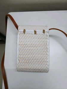 Woven Crossbody Bag(new)