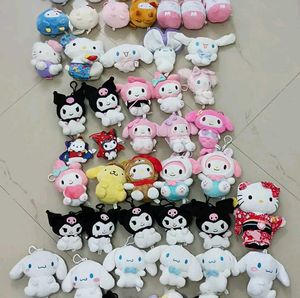 Sanrio Plush Keychain