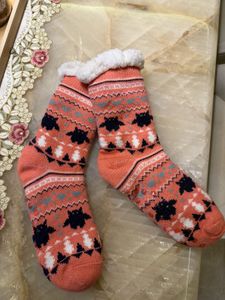 Cozy Patterned Socks BRAND NEW