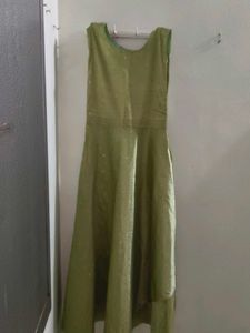 Elegant Green Ethnic Gown