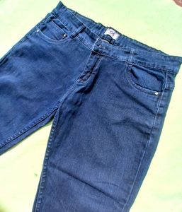 Skinny Fit Jeans For Women Mid Weist