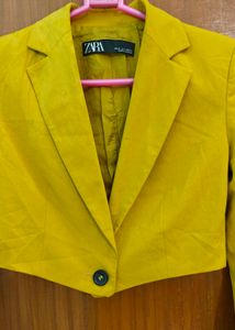 ZARA Cropped Blazer