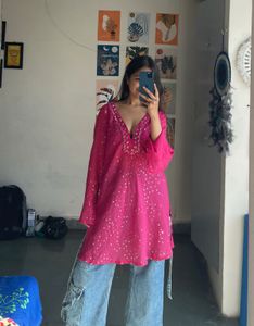 Pink Kurti