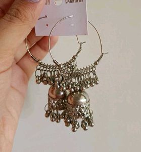 Floral Jhumka Earring Set Combo