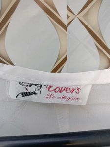 New With Tag White Korean Pullover