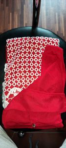 Red Sheer Blouse