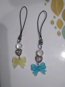 •Mini Bow Phone Charm•
