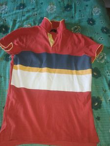 Striped Rugby Polo Shirt