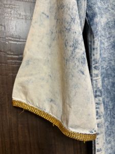 Denim wash kurti