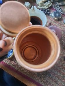 Floral Print Copper Water Bottle