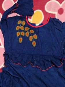 Neavy Blue Long Frock 🤩