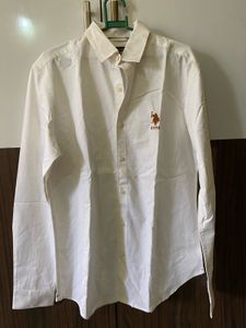 Solid White Shirt Men’s