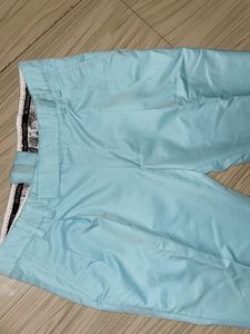 Sky Blue Tailored Stitch Pants