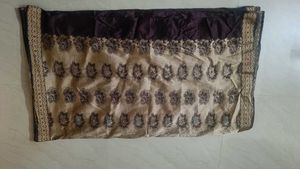 Elegant Saree with Blue Stone &amp; Sequins