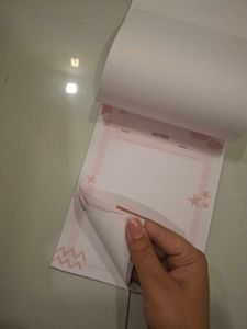 Pink Notepad for NOTES