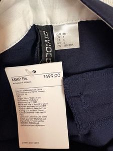 H&amp;M Navy flared Trousers *FREE SHIPPING