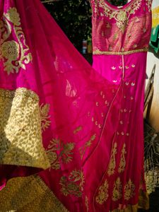 Pink Ethnic Gown