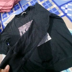 I Love Friday Black Sweatshirt