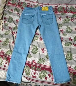 Light Wash Denim Jeans