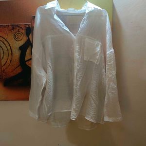 White Sheer Shirt