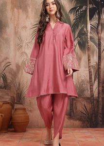 Elegant Pink Kurta Set