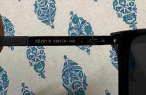 Unisex Ray-Ban Black Sunglasses