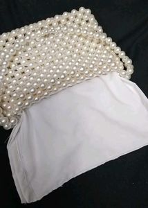 Beaded Pearl Handbag