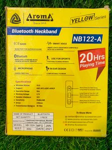 Aroma NB122-S Bluetooth Neckband