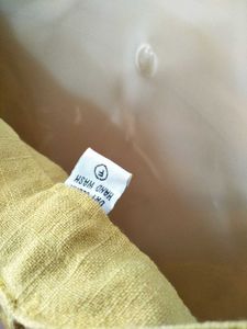 Mustard Yellow Wrap Around Skirt