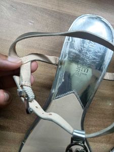 Silver Michael Kors Sandals