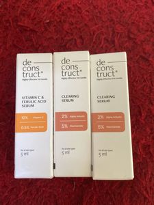 Deconstruct Serum Trio 5 Ml Kit