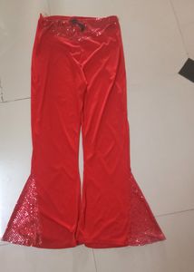 Beautiful Red Colour Plazzo