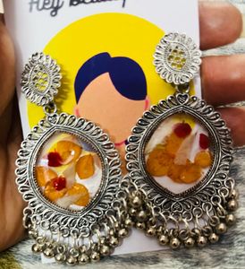 Brand: GenericHandcrafted Resin Earrings, earrings