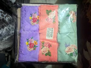 Rumaal (12pieces 6 Colour Packet)
