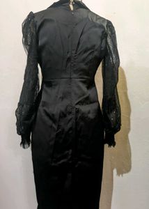 Black Collared Dress
