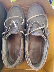 Brown Leather Casual Shoes