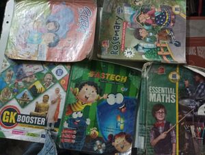 Class 3rd Gk Math Hindi Computer and EVs Book
