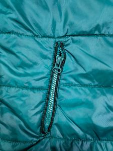 Zovi Teal Green Puffer Vest