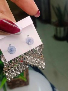 Elephant Oxidised Earrings