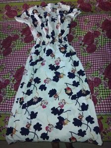 Floral Print Maxi Dress