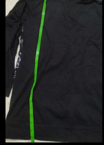 Black Graphic Print T-Shirt