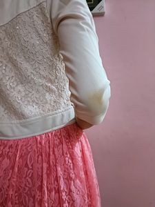 Pink Party Gown Dress