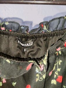 Floral Sheer Top