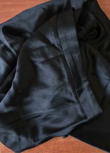 Black Satin Skirt
