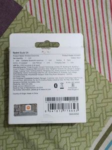 Wireless Earbuds - Black Redmi