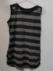 Striped Sleeveless Top