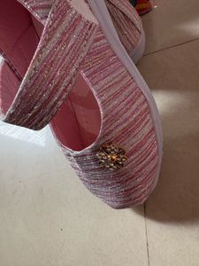 Cute Pink Baby Shoes