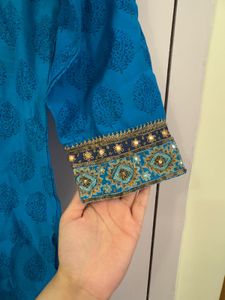 Elegant Blue Kurta