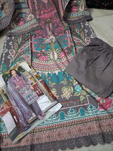 Beautiful Pakistani Cotton Dress Xl Size