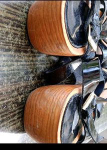 Black Strappy Sandals